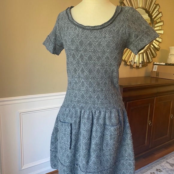 Anthropologie - Wool Grey Dress w/ Pockets - XS - Picture 1 of 5